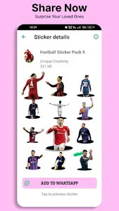 Football Stickers - WASticker screenshot 1