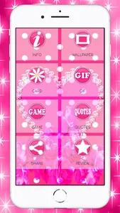 Glitter Wallpaper Pink Glitter screenshot 1