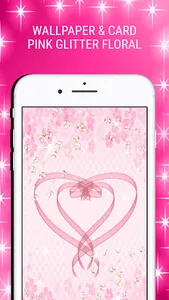 Glitter Wallpaper Pink Glitter screenshot 5