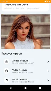 ریکاوری عکس و فیلم و آهنگ screenshot 2