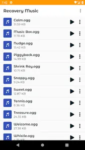ریکاوری عکس و فیلم و آهنگ screenshot 7