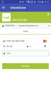 Unisafe Digital screenshot 1