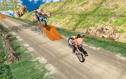 Wrestlers Moto Stunts Racer screenshot 2