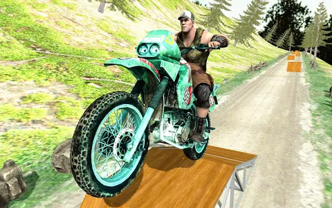 Wrestlers Moto Stunts Racer screenshot 5