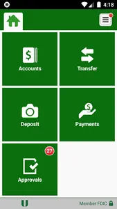 United Bank & Trust Mobile Biz screenshot 2