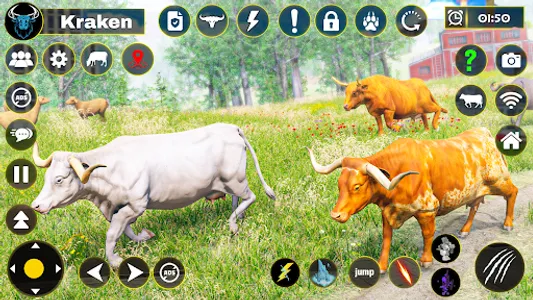 Scary Wild Cow Rampage Game screenshot 11