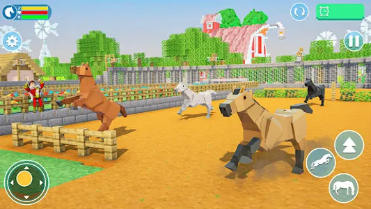 Wild Pony Craft Family Sim 3D screenshot 13