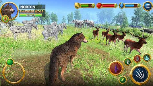 Virtual Arctic Wolf Family Sim screenshot 10