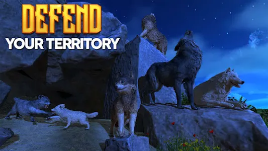 Virtual Arctic Wolf Family Sim screenshot 16