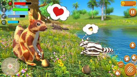 Wild Squirrel Family Sim 3D screenshot 14