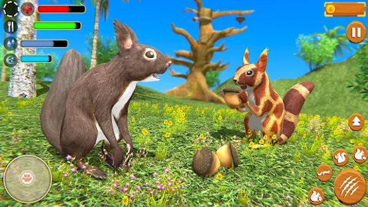 Wild Squirrel Family Sim 3D screenshot 7