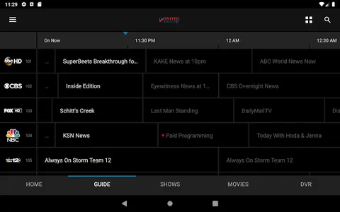 UnitedTV screenshot 5