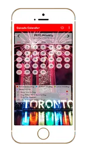 Canada Calendar screenshot 0