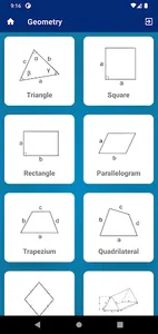 Geometric Calculator App screenshot 1