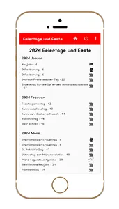 deutscher kalender screenshot 2
