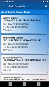 रेलगाड़ी समय सारिणी screenshot 1