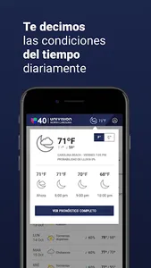 Univision 40 North Carolina screenshot 3
