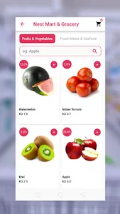 Grocery App screenshot 1