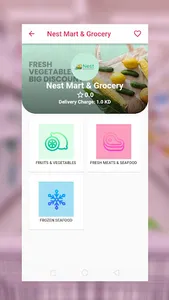 Grocery App screenshot 2