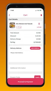 Restaurant App screenshot 2