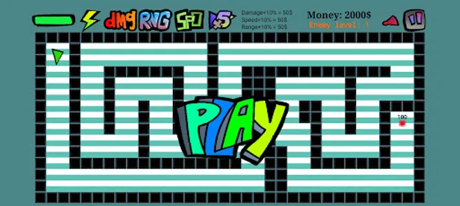 Triangle attack tower defense screenshot 0