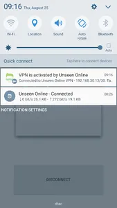 Unseen Online - Freedom VPN screenshot 3