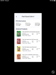 UNT Customer Purchase Order screenshot 8