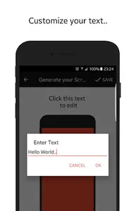 Device Art Generator with Text screenshot 2