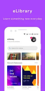 e Library screenshot 0