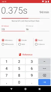 QTc Calculator screenshot 0