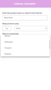 Culinary Calculator screenshot 10