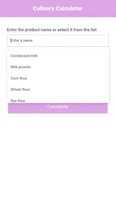 Culinary Calculator screenshot 9