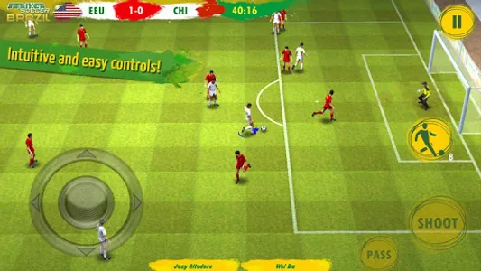 Striker Soccer Brazil screenshot 13