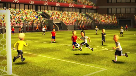 Striker Soccer Euro 2012 Pro screenshot 1