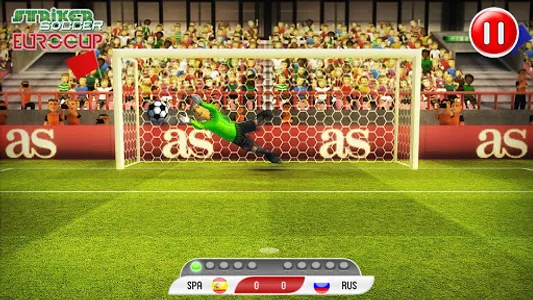 Striker Soccer Euro 2012 Pro screenshot 11