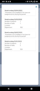 Uppwise TimeTracking Sella screenshot 5