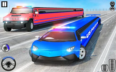 US Police Transport Car Games screenshot 4