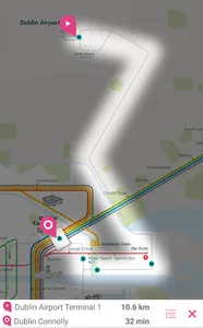 Dublin Rail Map screenshot 2