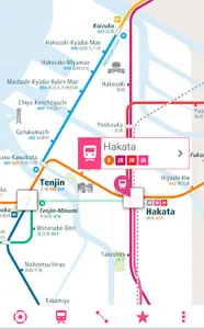 Fukuoka Rail Map screenshot 0