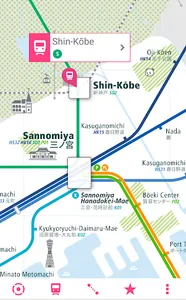 Kobe Rail Map screenshot 0