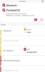 Toronto Rail Map screenshot 3