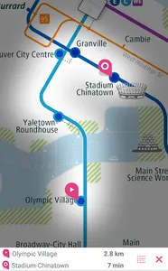 Vancouver Rail Map screenshot 2