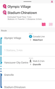 Vancouver Rail Map screenshot 3