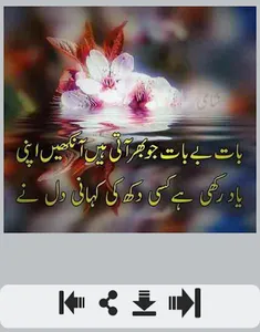 Bheegi Aankhen Shayari گیلی آن screenshot 0