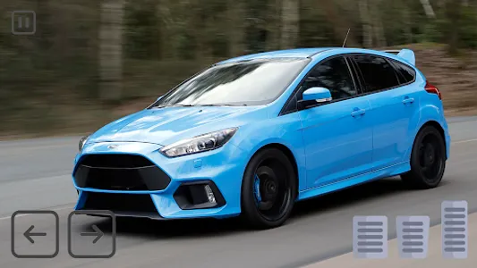 Racing in Car - Ford Focus RS screenshot 1