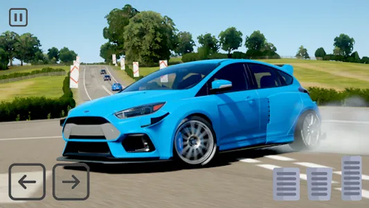 Racing in Car - Ford Focus RS screenshot 2