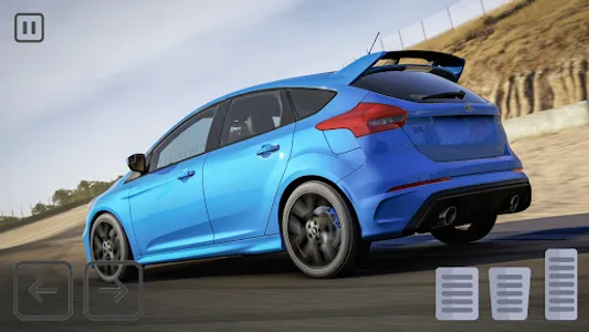 Racing in Car - Ford Focus RS screenshot 3