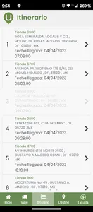uRoutes Movil screenshot 3