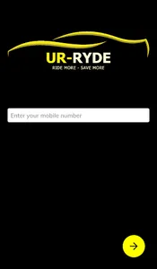 UR ryde customer app screenshot 0