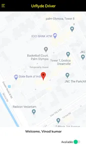 UR ryde driver app screenshot 4